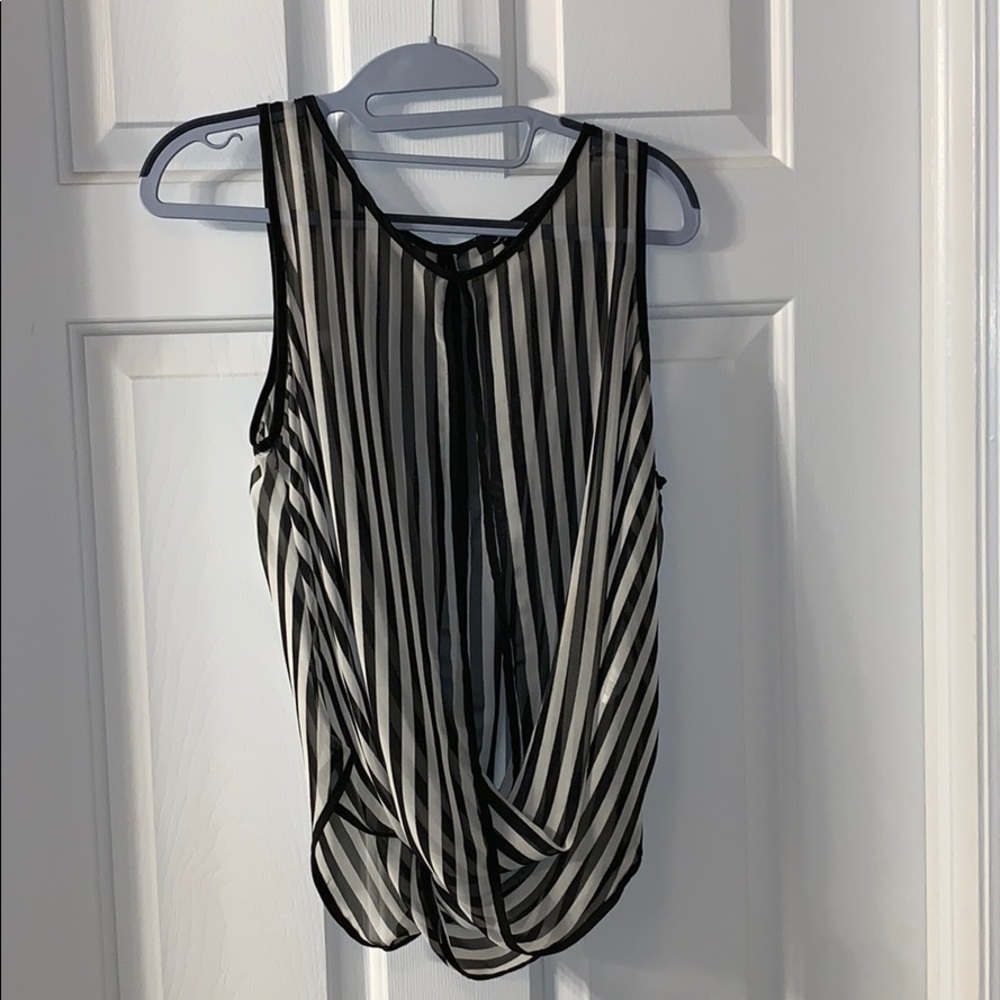 Sheer blouse